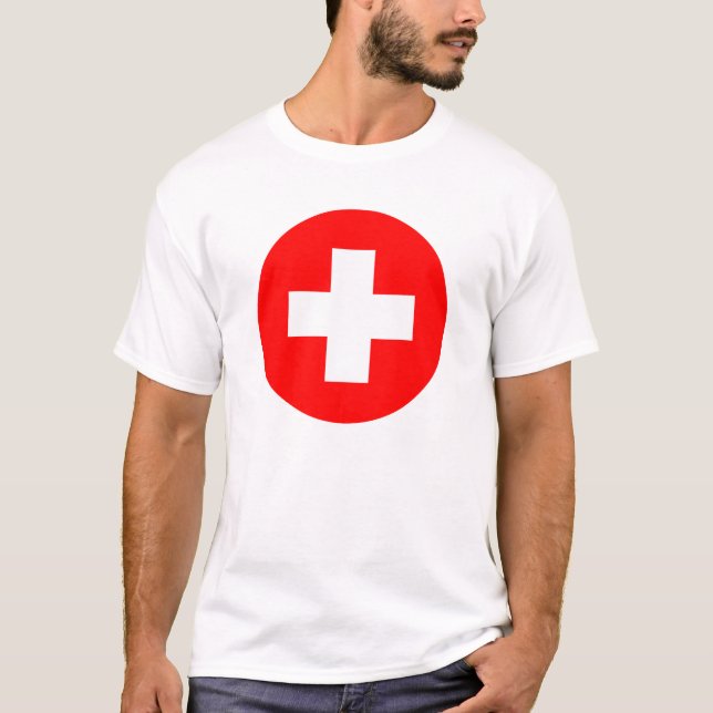 First Aid Symbol T-Shirt (Front)