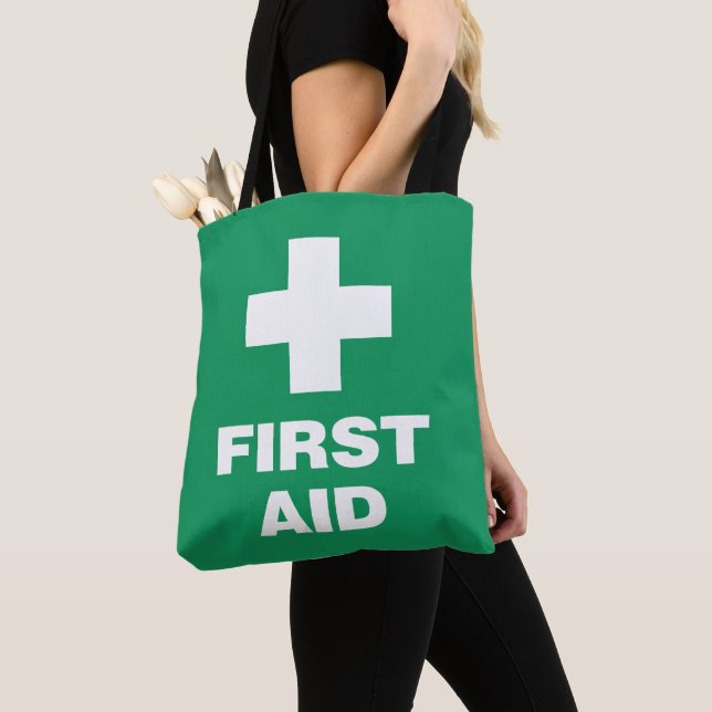 First Aid Tote Bag (Close Up)
