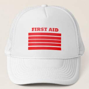 FIRST AID TRUCKER HAT