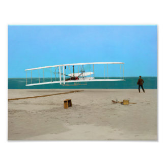 First Airplane Flight Wright Brothers Photo Print