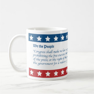 First Amendment Five Freedoms Coffee Mug