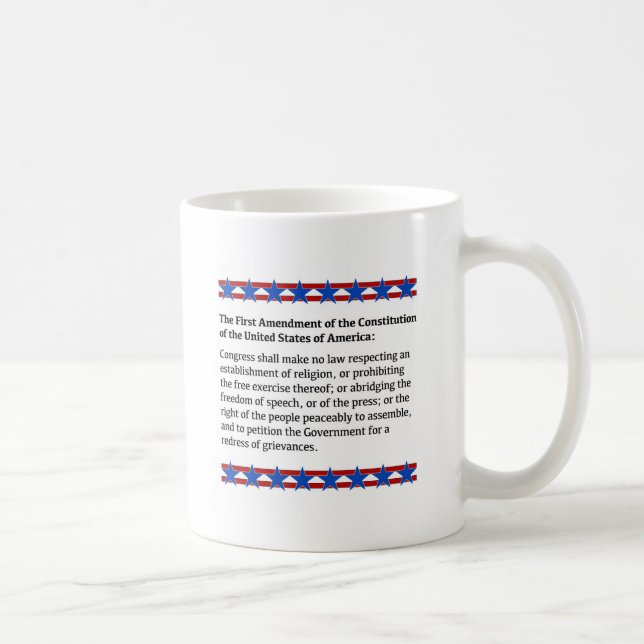 First Amendment Rights Coffee Mug (Right)