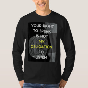 First Amendment Street Design T-Shirt