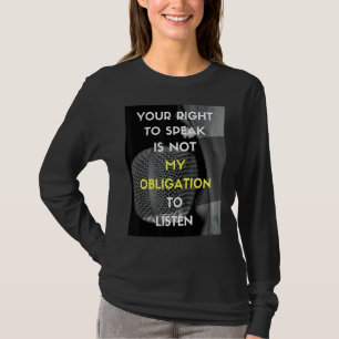 First Amendment Street Design T-Shirt