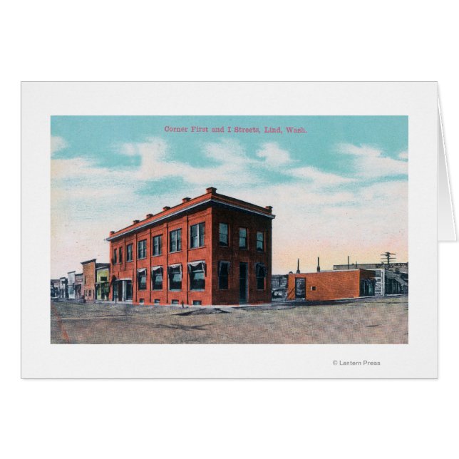 First and I Street CornerLind, WA (Front Horizontal)