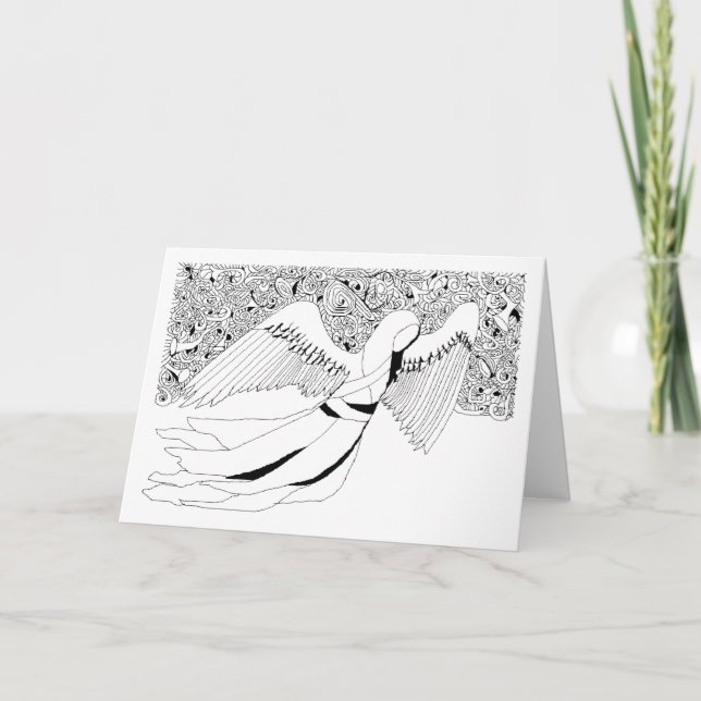 First Angel Holiday Card (Front)