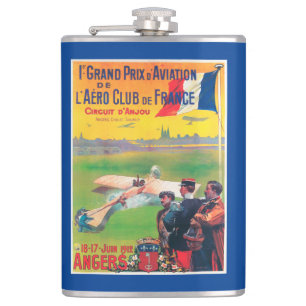 First Aviation Grand Prix Hip Flask