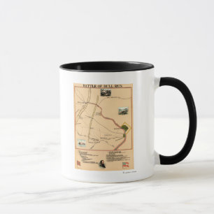 First Battle of Bull Run - Civil War Panoramic 2 Mug