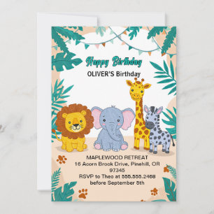 First Birthday 1st Birthday Invitation