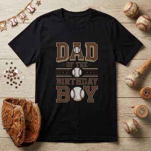 First Birthday Baseball Dad T-Shirt