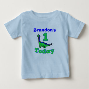 First Birthday Boy Dinosaur Shirt