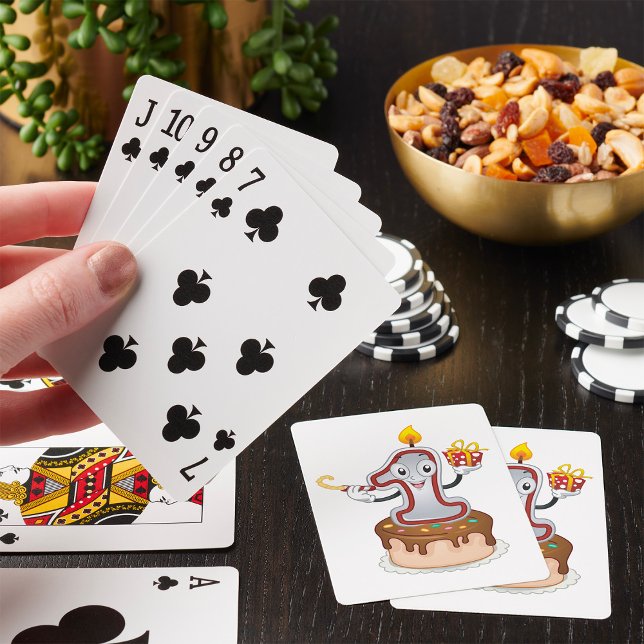 First Birthday Cake Playing Cards (Creator Uploaded)