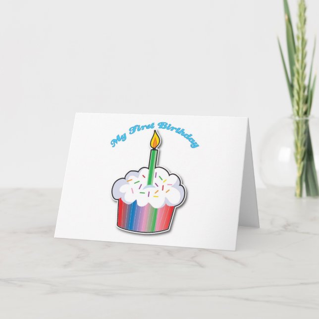 First Birthday Card (Front)