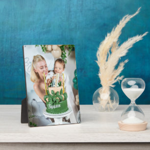 First Birthday Custom Display Photo Plaque