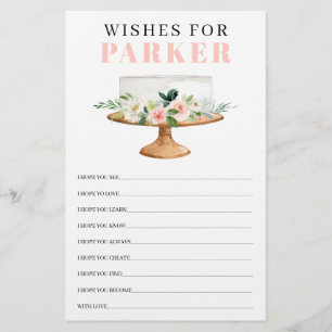 First Birthday Game Modern Pink Floral Girl