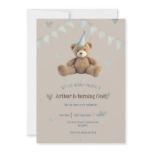 First birthday invitation
