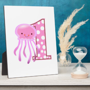 First Birthday Jellyfish Plaque