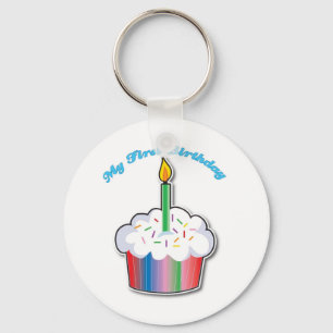 First Birthday Keychain