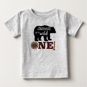 First Birthday Lumberjack T-shirt