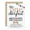 First Birthday Mr Onederful Invitation