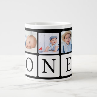 First Birthday Photo Birthday Mug
