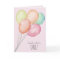 First Birthday Pink Balloons Greeting