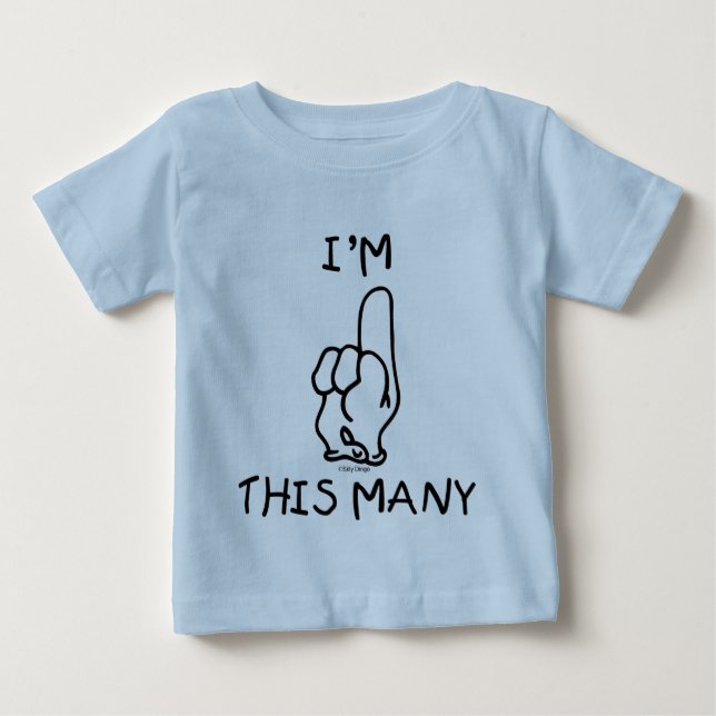 First Birthday Shirt (Front)