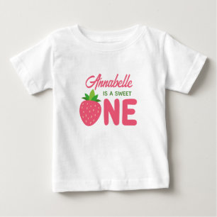 First Birthday Shirt Berry Sweet