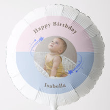 First Birthday Shooting Star Balloon