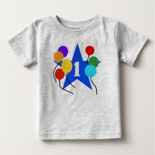 First Birthday Star Baby T-Shirt
