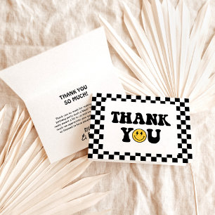 First Birthday Thank You Card, One Happy Dude Card