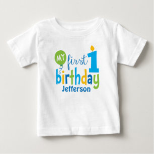 First Birthday Tshirt Personalized