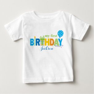 First Birthday Tshirt Personalized