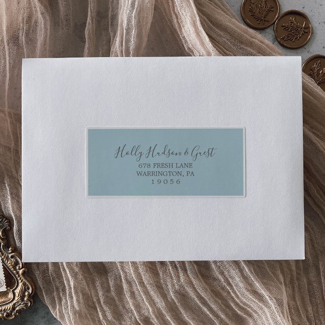 First Bloom Coordinate Guest Address Labels (Creator Uploaded)