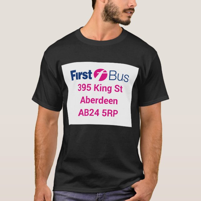 First Bus T-Shirt  (Front)