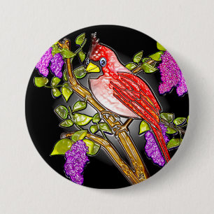 First Cardinal (3” lapel pin) 3 Inch Round Button