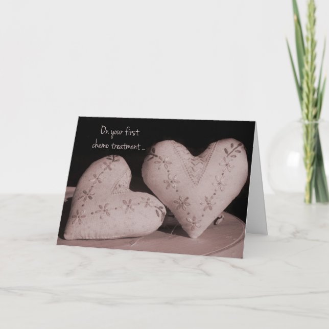 First Chemo Treatment I'm Praying for You Card (Front)