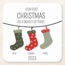 First Christmas as a family of three