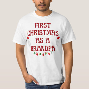 first christmas as a grandpa,New Dad Gift, Christm T-Shirt