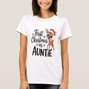 First Christmas as Auntie Shirt Festive