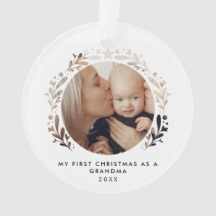 First Christmas As Grandma/Granny/Nana/Other Photo Ornament