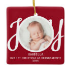 First Christmas As Grandparents Photo Red Keepsake