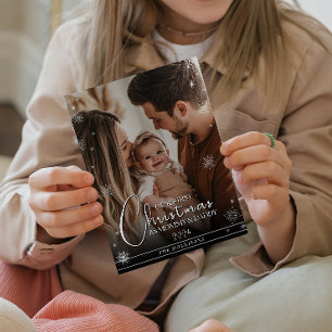 First Christmas as Mommy & Daddy Photo Print