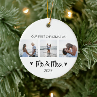 First Christmas as Mr and Mrs. Ornament