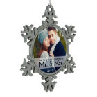 First Christmas as Mr & Mrs Keepsake Ornament