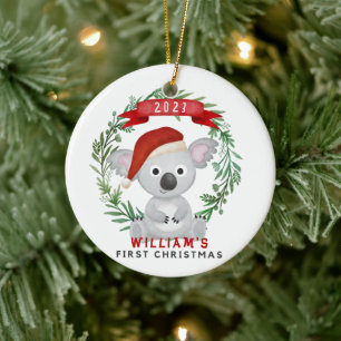 First Christmas Baby Name's Ornament