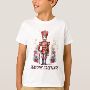 first Christmas boy nutcracker watercolor T-Shirt