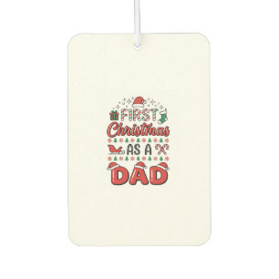First Christmas Dad Holiday Air Freshener