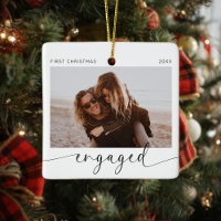 First Christmas Engaged Keepsake 