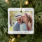First Christmas Engaged Minimalist Photo 